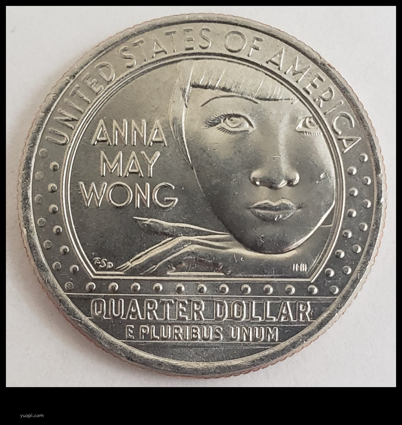 Anna May Wong Quarter Worth